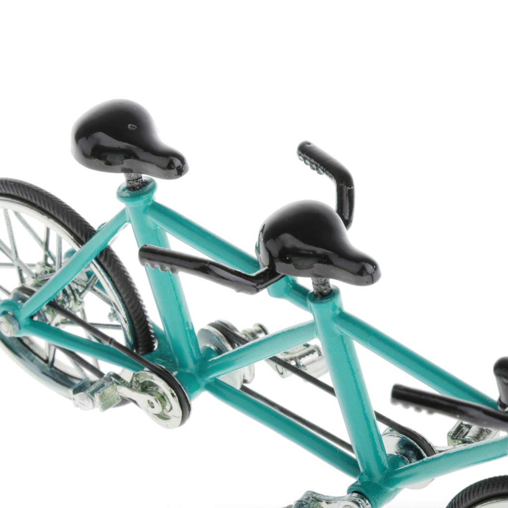 Modèle Réduit Vélo Tandem 1:16 - Alliage, 13,5 Cm - Miniature Collection, Décoration Maison, Cadeau - 2