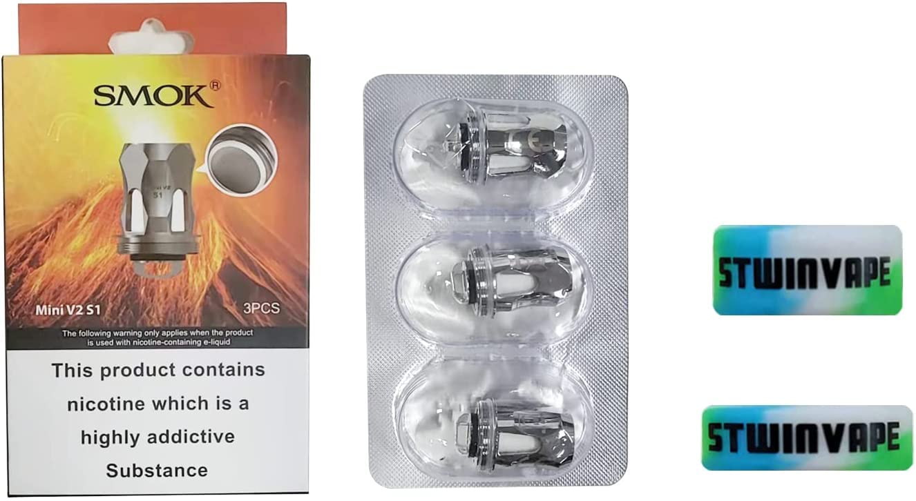 smok mini v2 coils SMOK TFV Mini V2 A1 Coils 0.17ohm (3-Pack)