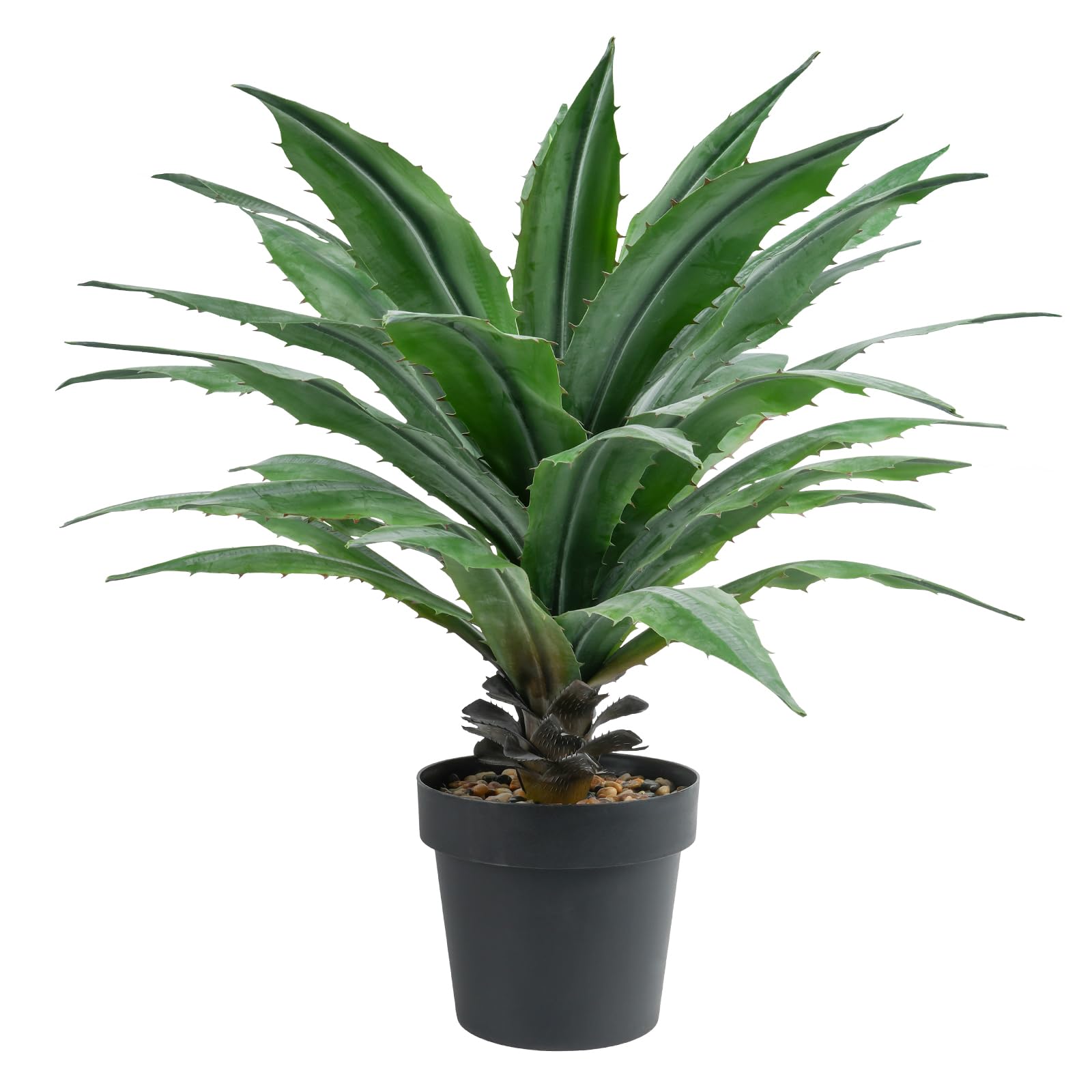 Grande plante d'agave artificielle de 66 cm pour végétaliser votre terrasse et salon