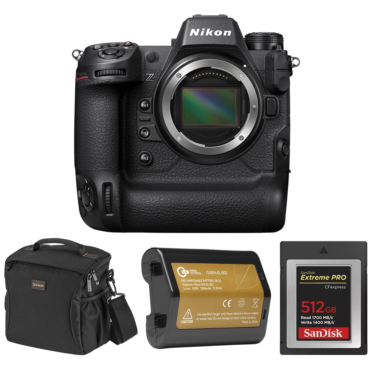 ナ*ノ様 Nikon Z9 ボディ 純正バッテリー2個 512GBカード付 Amazon.com: Nikon Z 9 Mirrorless Camera with Extra Battery | 45.7