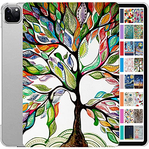 Image of DuraSafe Cases for iPad PRO 11 Inch 2 3 4 Gen [ PRO 11 2nd 2020 3rd 2021 4th 2022 ] A2759 A2435 A2761 A2762 A2377 A2459 A2228 A2068 A2230 A1980 A2013 Printed Slim Hard Shell Stand Cover - Olivia Tree