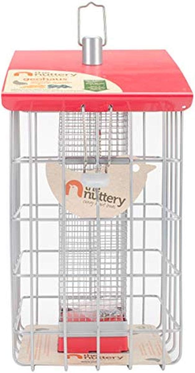 The Nuttery NC015 Geohouse Peanut/Sunflower Seed Feeder