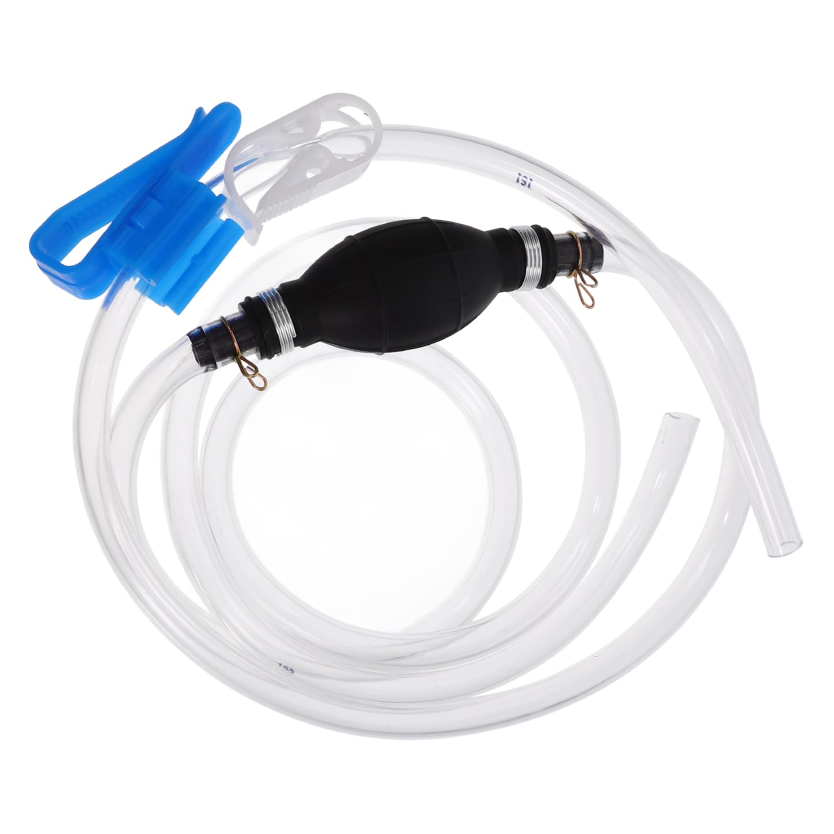 Gatuida 5ensembles Pompe à Siphon Manuelle Pour Transfert De Carburant Pompe à Essence Et Huile Système De Siphon Et Pratique Sans Électricité