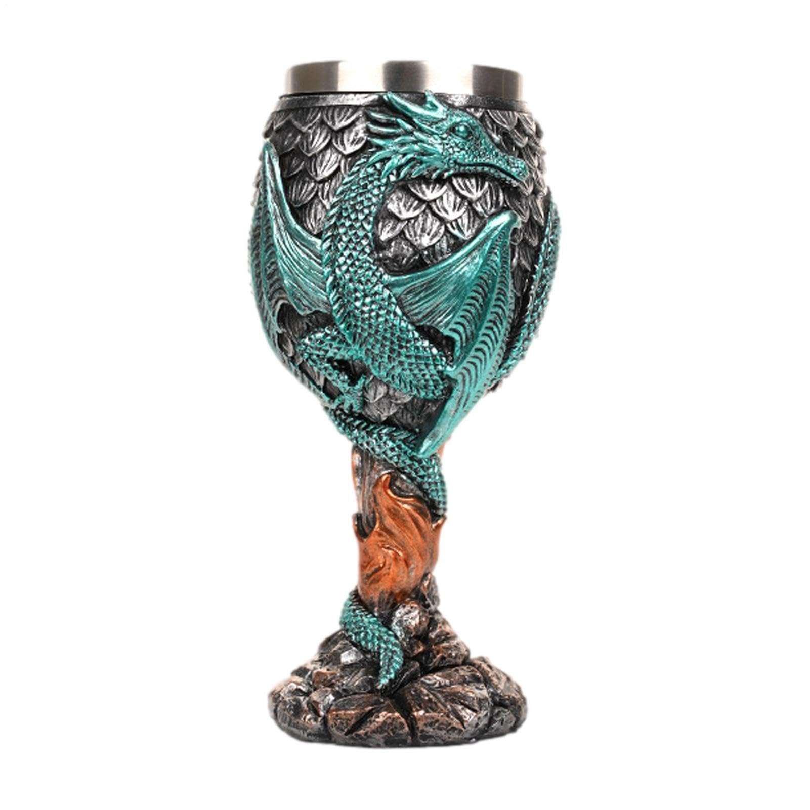Vasos de fantasía gótica para cenas medievales y fiestas de rol