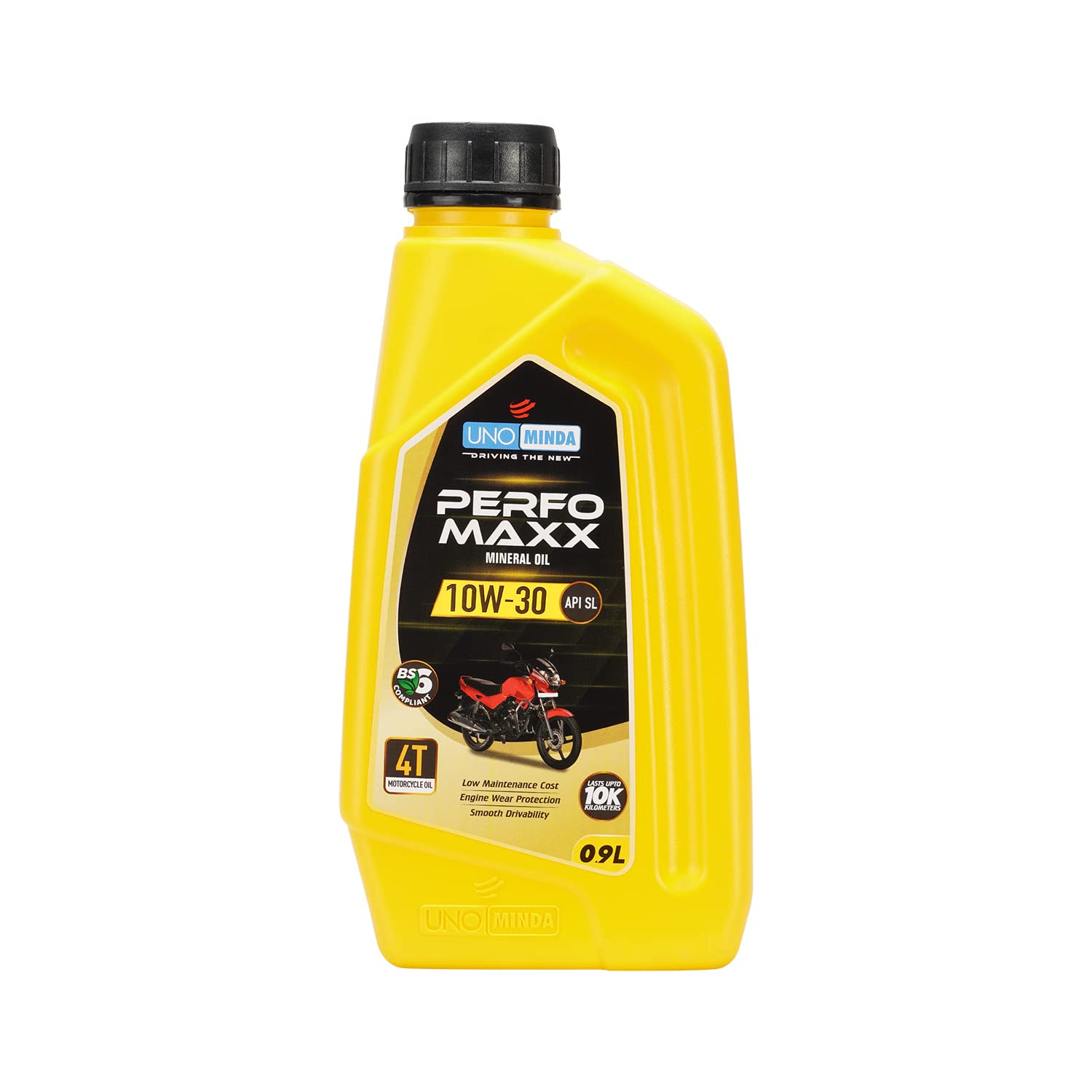 Uno Minda Perfomaxx - Mineral Engine Oil for Optimum Performance, 10W-30, LO-2006SL (900ml)-image-39
