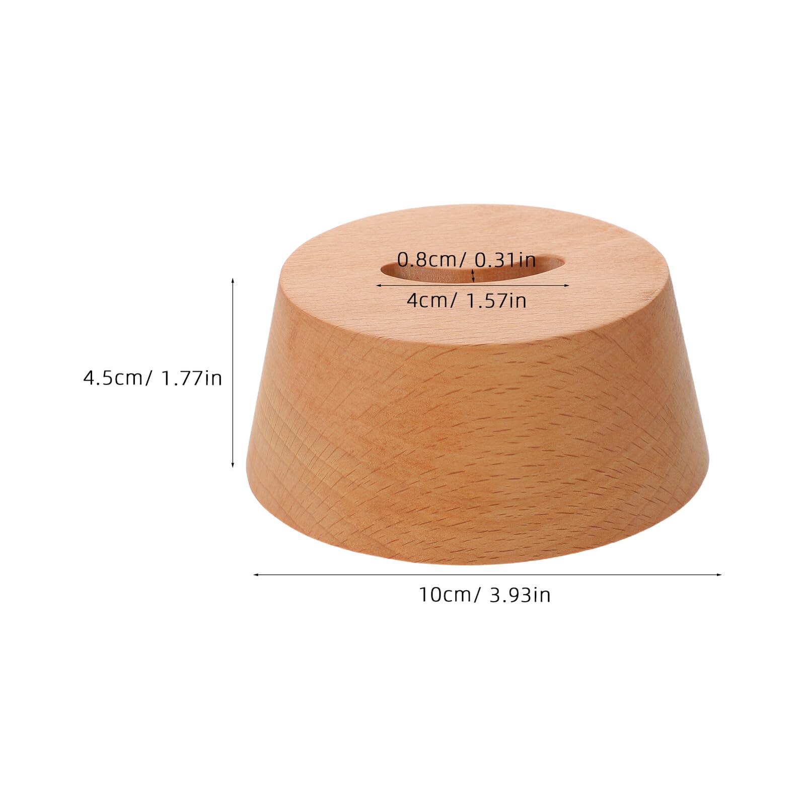 Ciieeo Holz Schuhanzieher Ständer aus Buchenholz für Eingangsbereich Flur Kleiderschrank Organizer