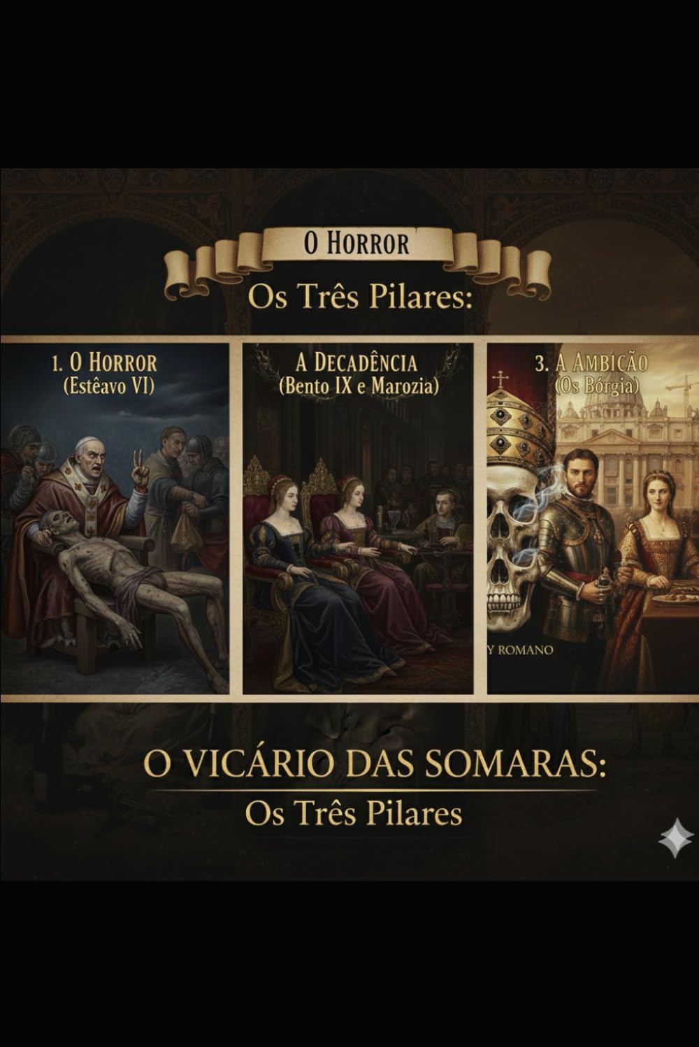 O VICÁRIO DAS SOMBRAS: SÉRIE ‘PAPAS FORA DA CURVA’ (histórias do mundo)