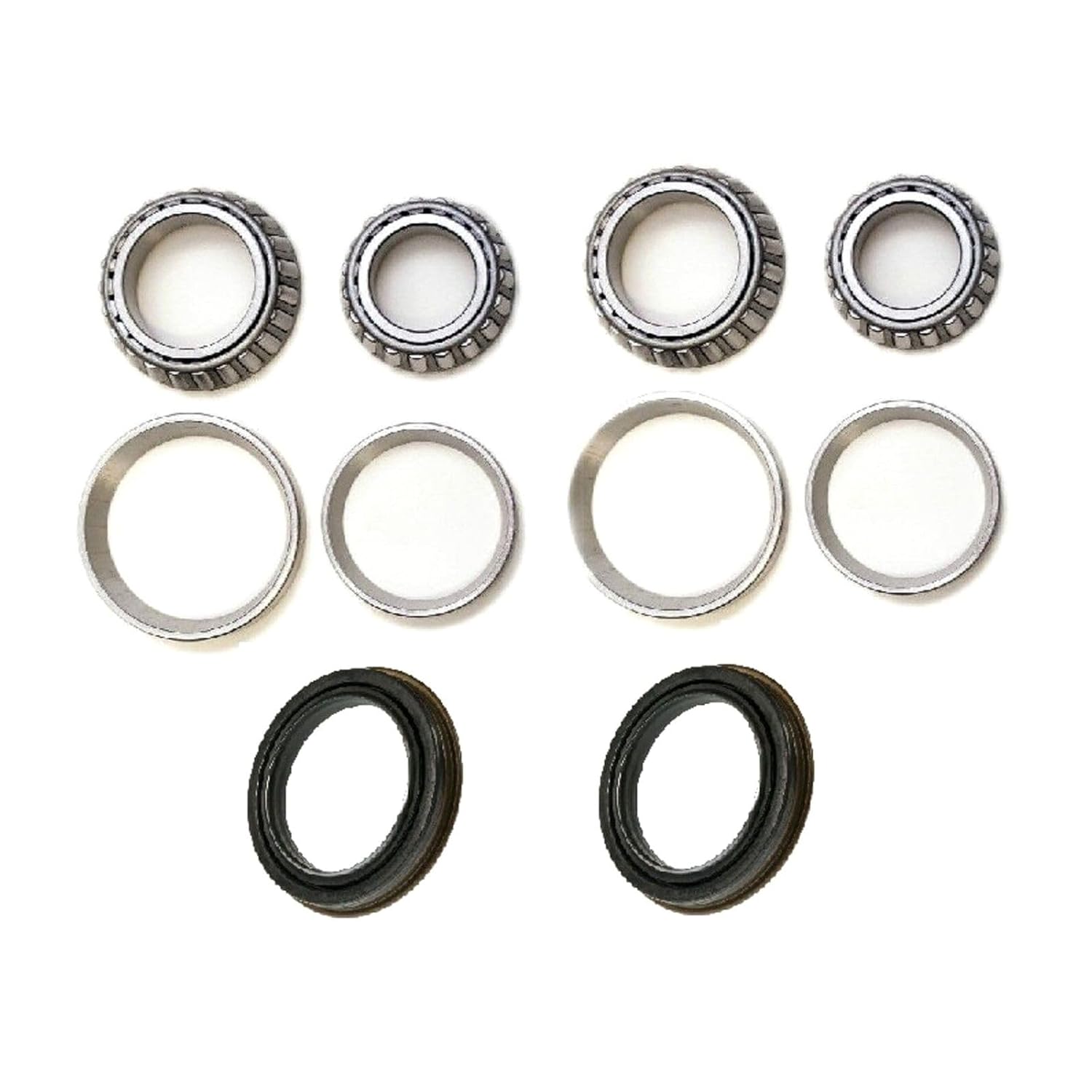 Front Wheel Bearing & Race & Seal Kit for Dodge for Charger 7.2L 3.7L 1976 & 6.6L 1975 & 5.2L 1973-5.9L 1974-1978