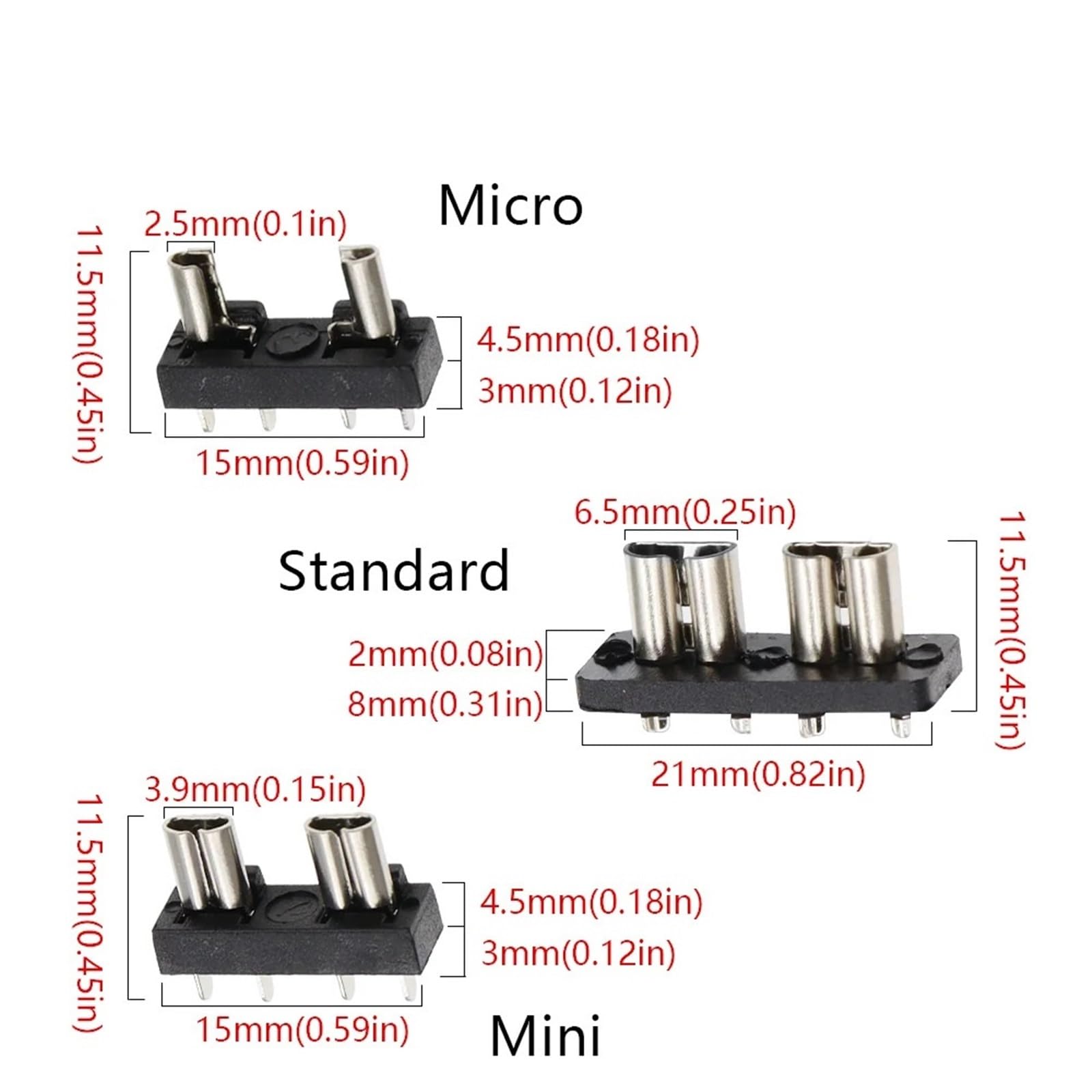 Uchwyt bezpiecznika samochodowego, płytka PCB, średni rozmiar mini małe ostrze, do samochodu, motoryzacji, łodzi, 32 V, 100 sztuk (średni, 25A)