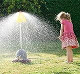 AquaPlay Moli Wasserspielzeug - Maulwurf-Wassersprinkler für Kinder, Wasserfontäne bis zu 4 Meter, witziges Wasserspiel für den Garten ab 2 Jahre, 39 x 39 x 33 cm
