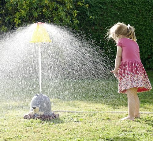 AquaPlay Moli Wasserspielzeug - Maulwurf-Wassersprinkler für Kinder, Wasserfontäne bis zu 4 Meter, witziges Wasserspiel für den Garten ab 2 Jahre, 39 x 39 x 33 cm