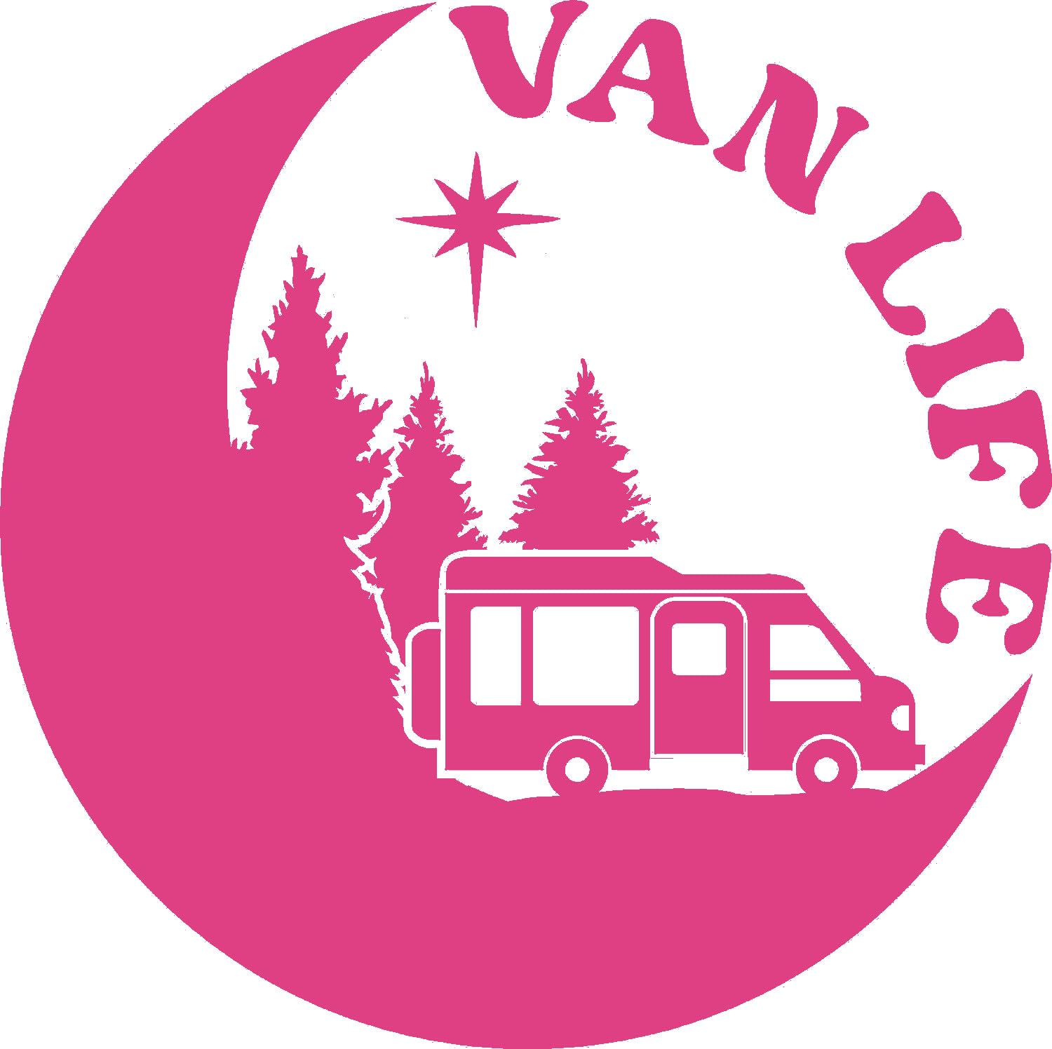 Van Life Adventure Travel Decal - Car Bumper Sticker - Van - Caravan - Motorhome - Campervan - Mirror - Laptop - Wall Decal (Black, Large) — view 18