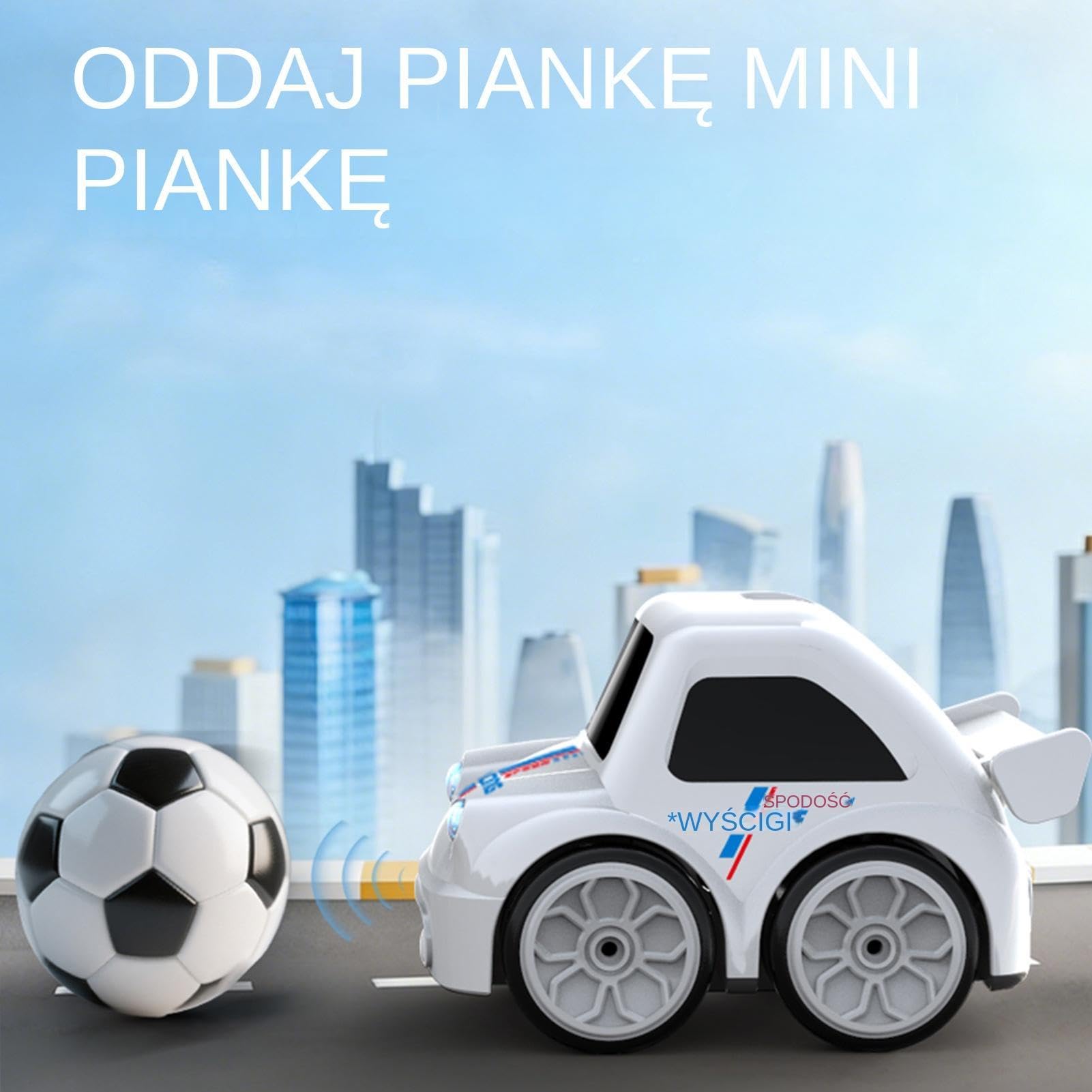 Remote Control Car, Smart Follow Escape Mode Truck Toy, Interactive RC Stunt Vehicle, Durable Mini Racing Design, Kids Outdoor Driving Toy, Remote Controlled Car for Boys Girls Teens Playtime