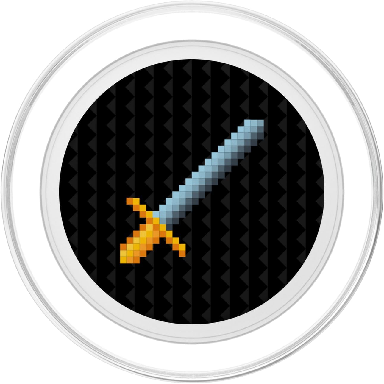 Pixel Sword Gamer Gaming Kids Boys PopSockets PopGrip for MagSafe