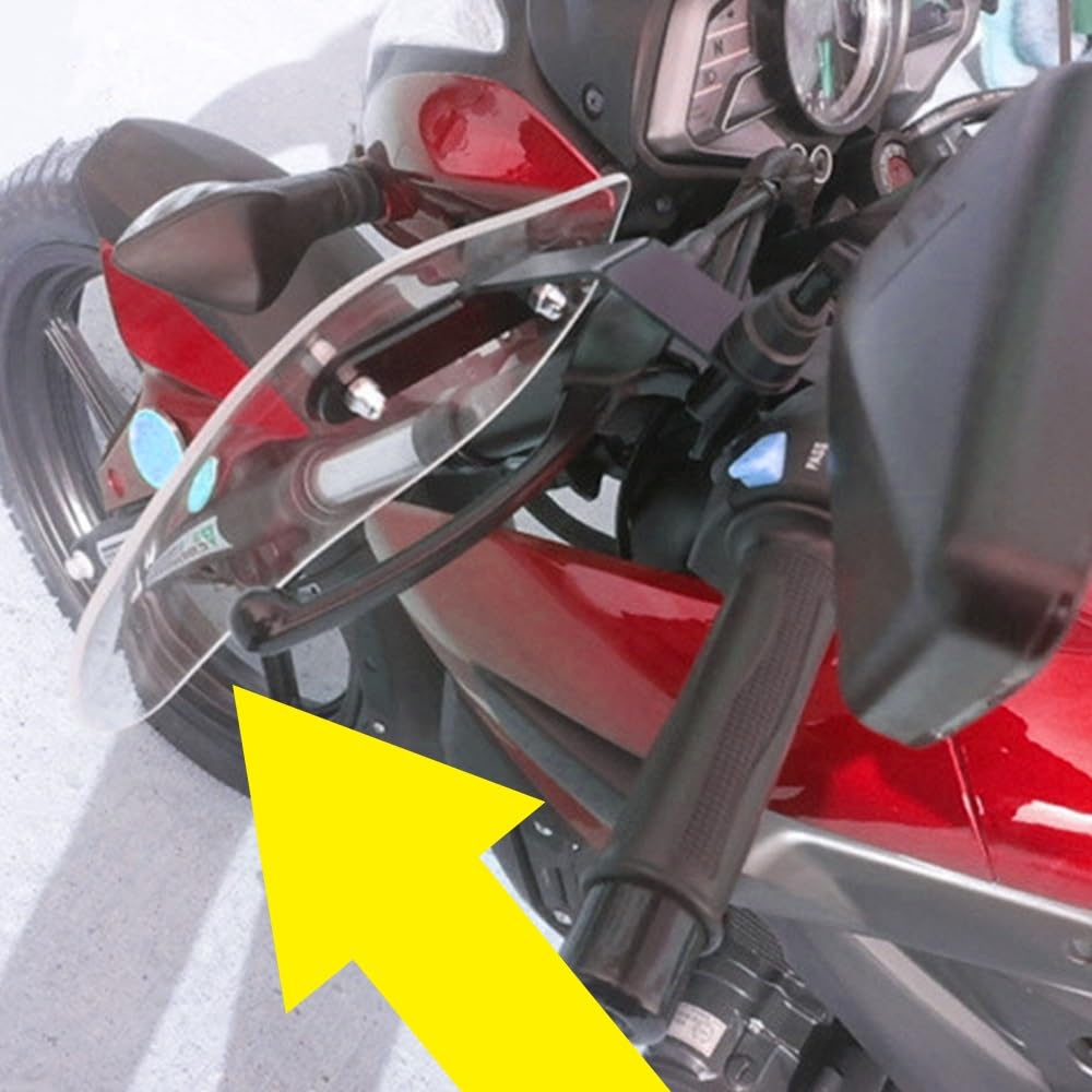 TONGUC Protections de Levier de Moto, Protège-Mains pour Moto, Guidon de Moto, pour P&iaggio MP3 500 Beverly 300 BYQ 100T Medley Liberty 150 125
