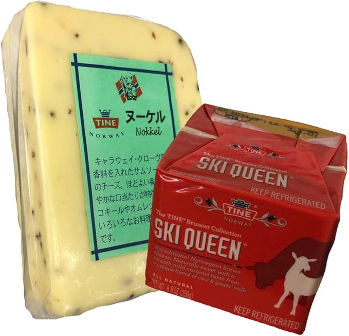Amazon 三祐 ノルウェー産 ノルウェーチーズセット 2種セット 三祐 ナチュラルチーズ 通販