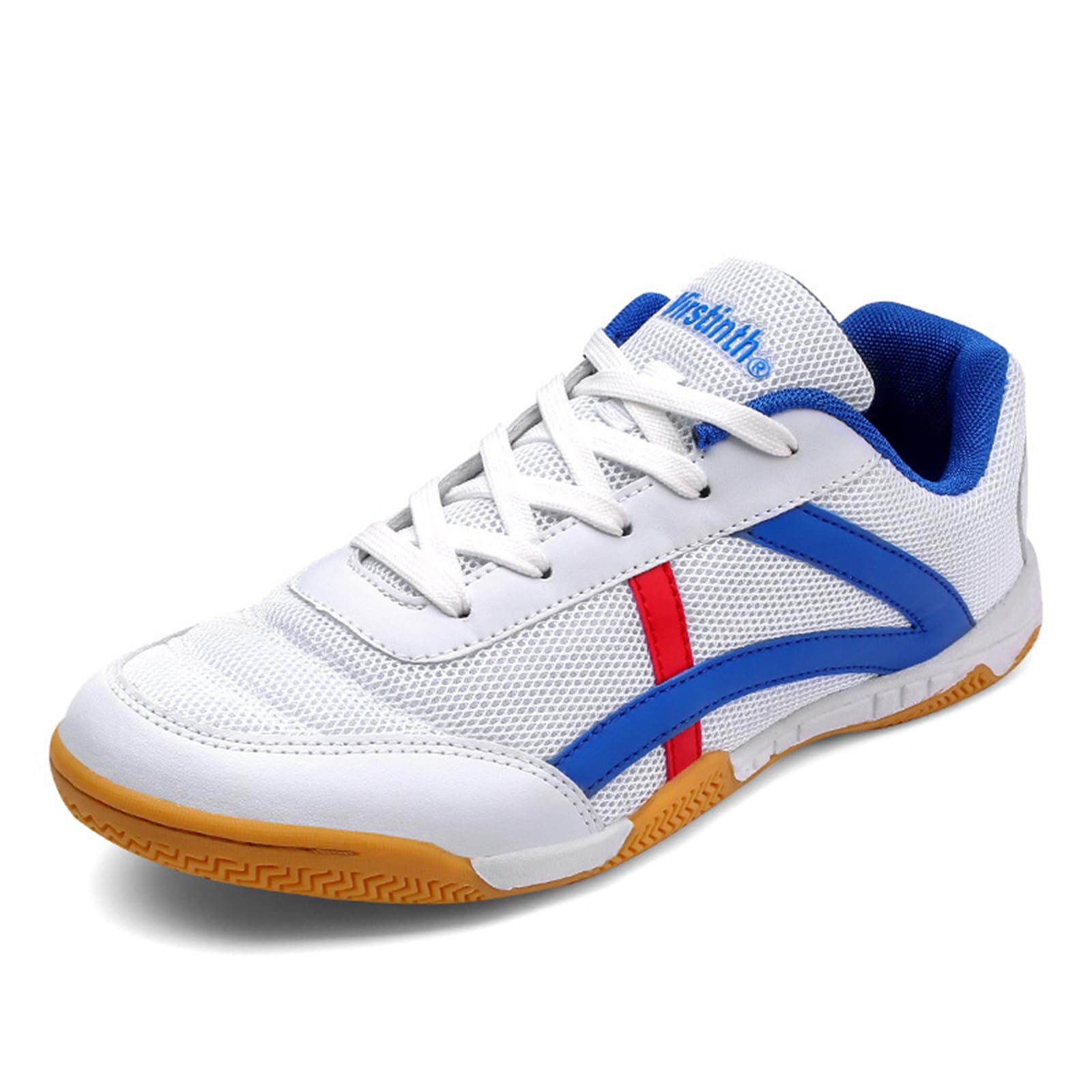 Zapatillas De Tenis De Mesa para Hombre Y Mujer Transpirables para Cancha Interior Suela Suave Y Ligeras para Pickleball
