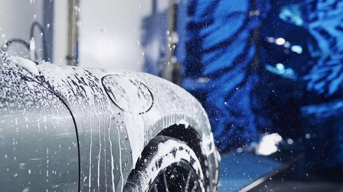 wortek Autoshampoo Set aus Koch Chemie Ceramic Effect Shampoo Ces 1L Set mit Versiegelungseffekt Waschhandschuh Trockentuch Auto Shampoo Keramik Schutzeffekt Keramik Versiegelung Auto