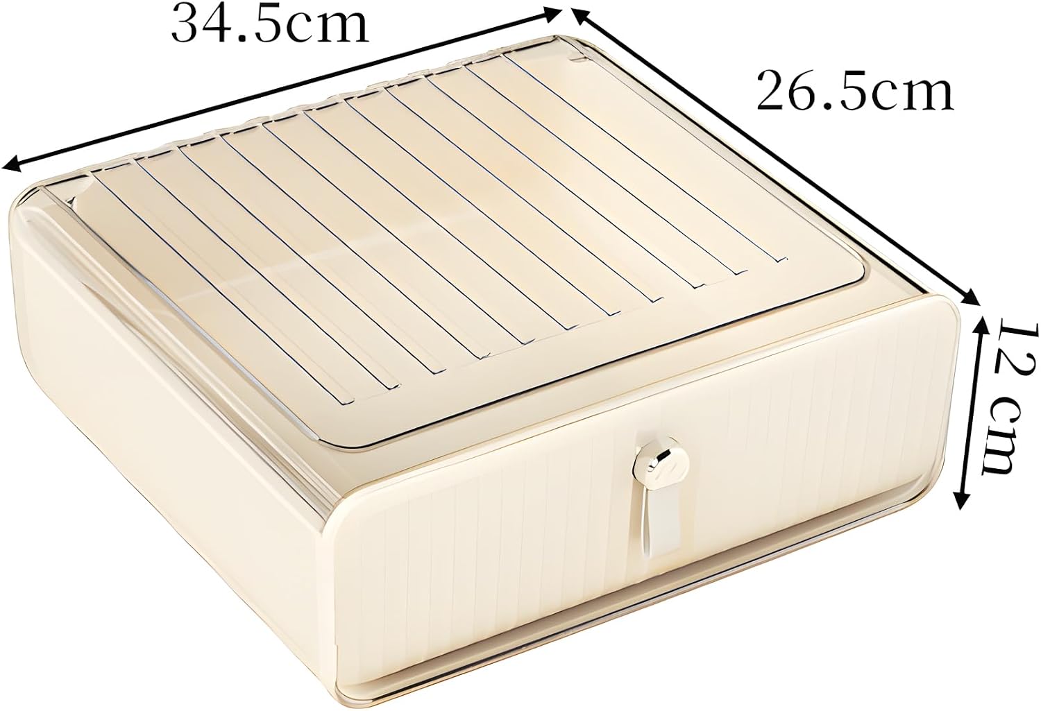 Drawer Organizer, Stackable, 1 Cell Storage | For Closet, Sock and Underwear Organizer, For Bra, Socks, Tie, Belt, Scarf