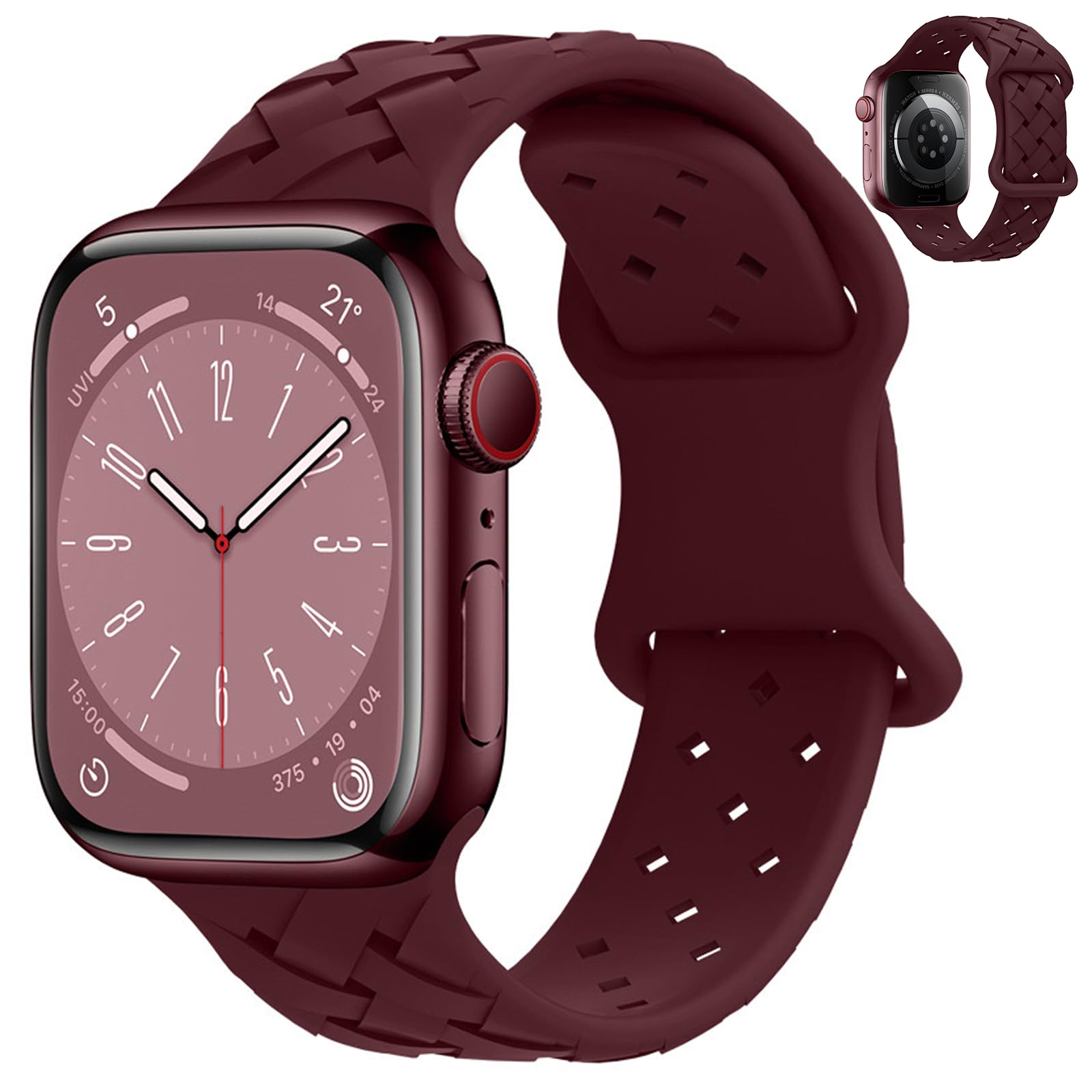 【色:スモーキーピンク_サイズ:38mm/40mm/41mm】UNIQ Appl UNIQ（ユニーク） Appleウォッチストラップ(40/41/38mm)｜UNIQ