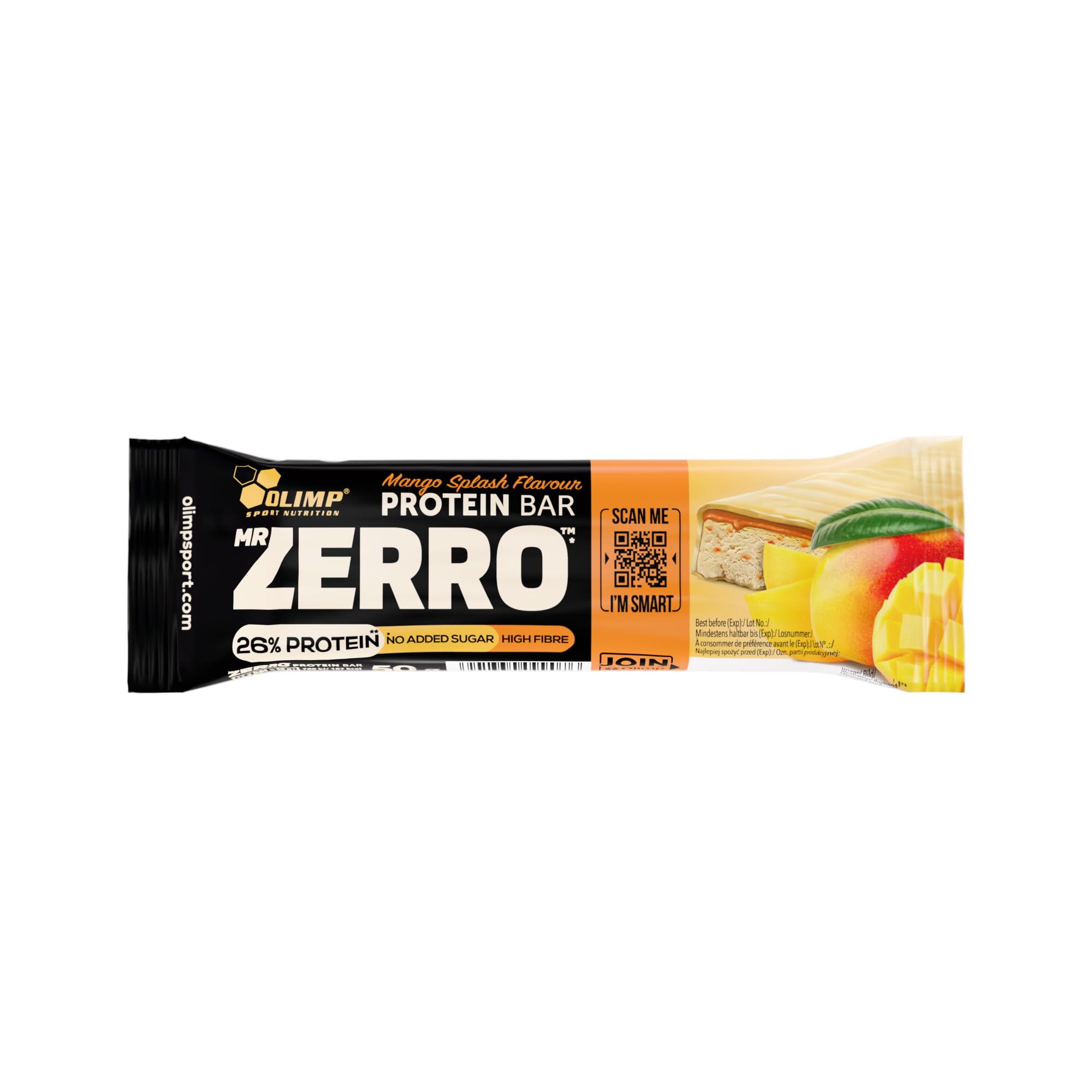 Olimp Mr Zerro Protein Bar 50g Mango Splash - 25 sztuk
