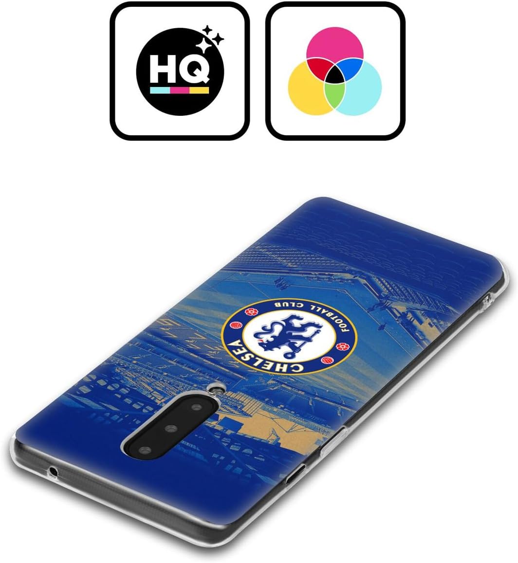 Head Case Designs Officially Licensed Chelsea Football Club Stamford Bridge Retro Kit and Stadium Gel Case [Military Grade Protection] Compatible with Google Pixel 8 Pro and Compatible with MagSafe