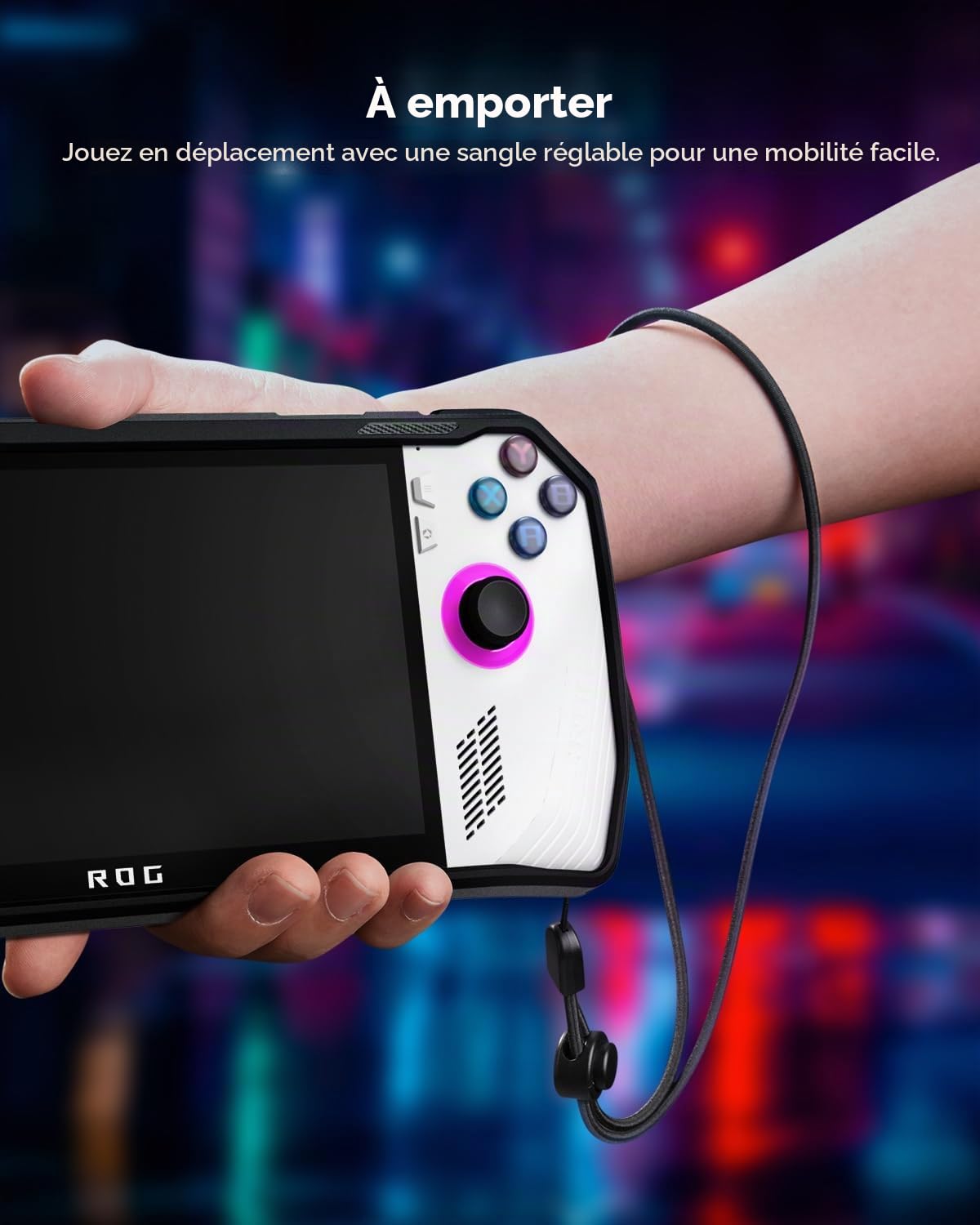 Spigen Rugged Armor Coque Compatibe avec ASUS Rog Ally 2023 RC71L - Noir Mat
