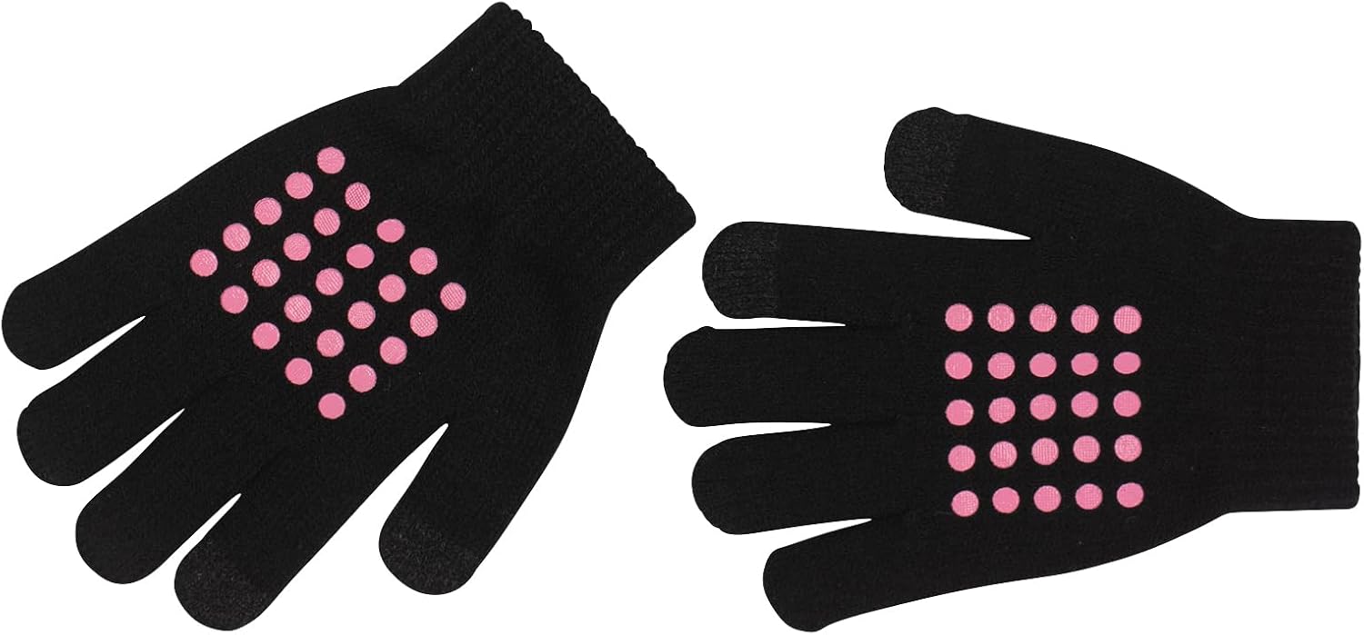 3D Beanie & Glove Set for Kids, Jacquad Knit with Embroidered Appliques - Image 3