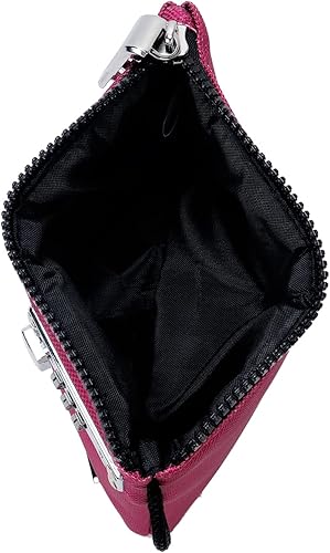 Miniatura 3 de Vaultz Bolsa de dinero con candado, 5 x 7 pulgadas, bolsa de accesorios de bloqueo para hombres y mujeres, para efectivo, depósitos bancarios,