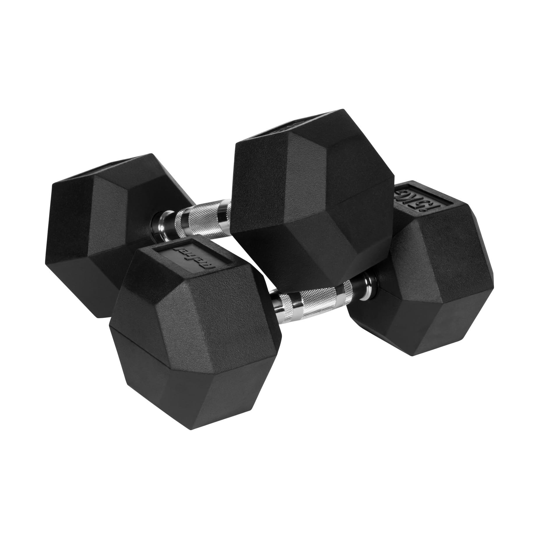 Rebel Hantle Żeliwne Gumowane HEX 2x15 kg RBA-2325-15