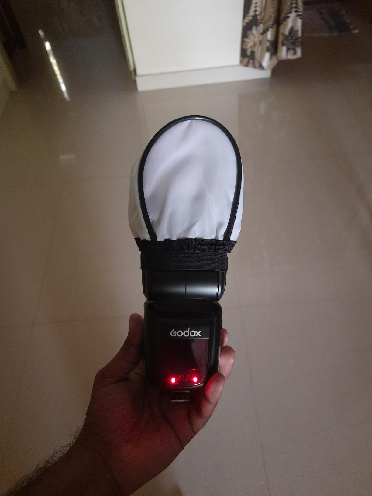 Buy SHOPEE Universal Soft Mini Bounce Diffuser Cap for on/Off Camera ...