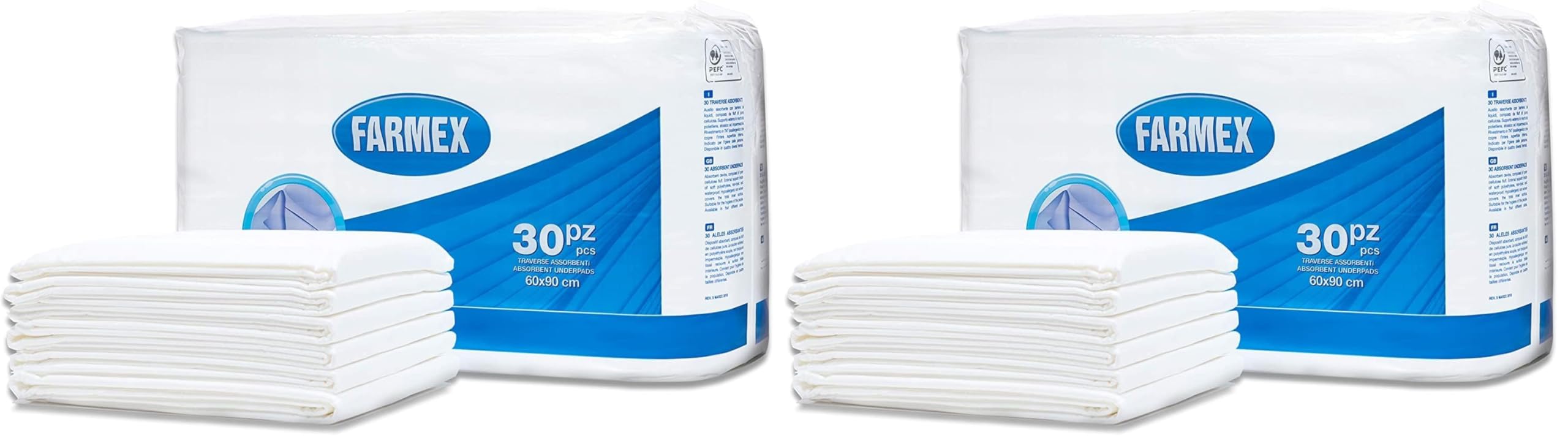 Alèses pour lit respirantes Farmex protection matelas hypoallergénique