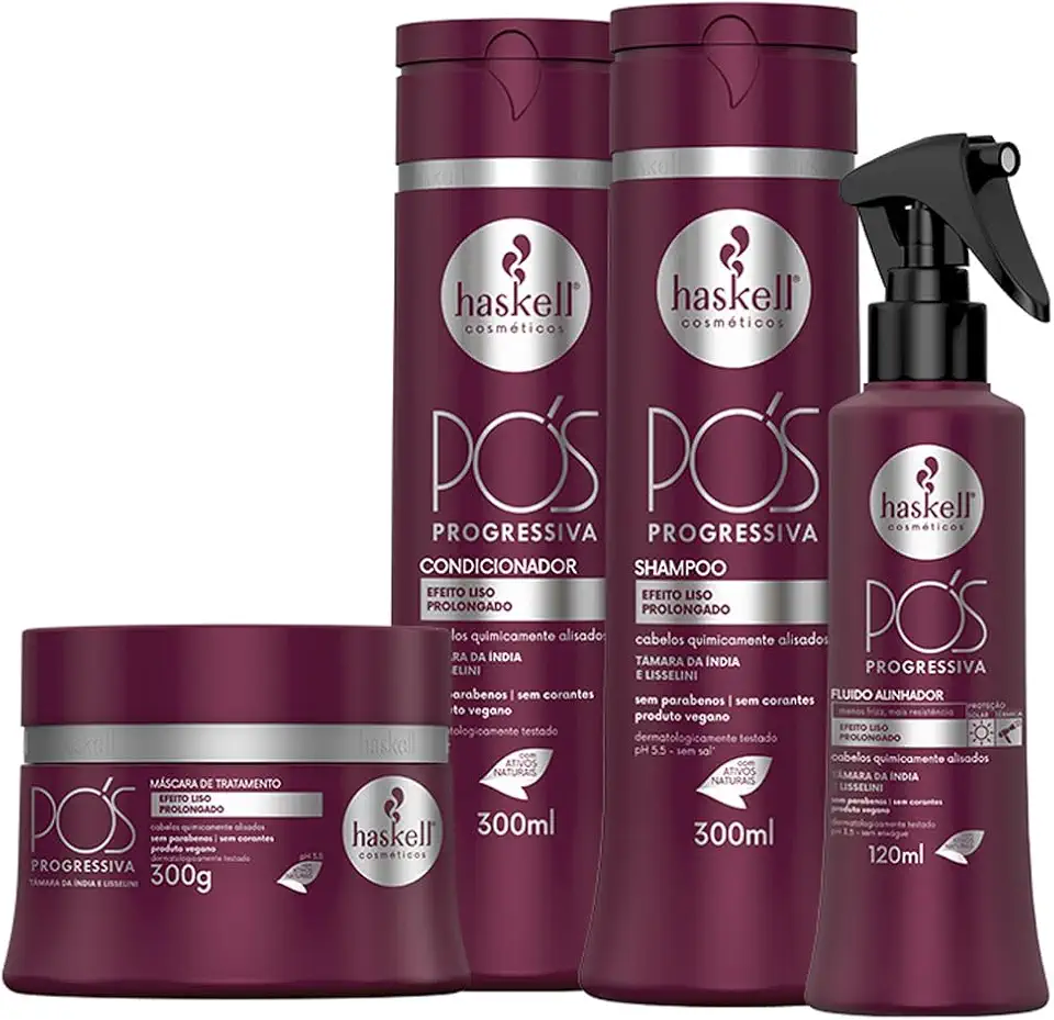Kit Pós-Progressiva Completo 300ml e Fluído 120ml