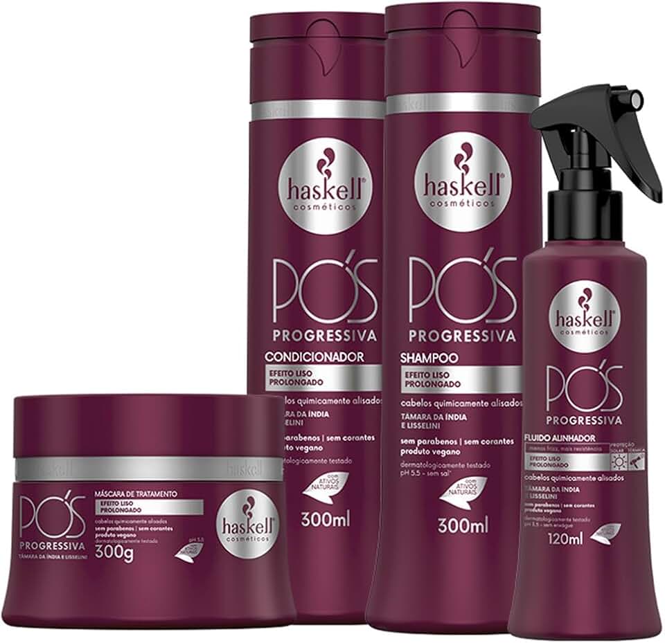 Kit Pós-Progressiva Completo 300ml e Fluído 120ml