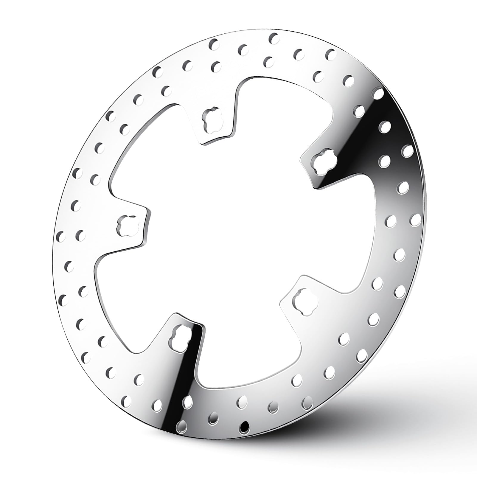 Youxmoto 11.8" Front Brake Rotor for Harley Davidson Touring, for Road King Electra Glide Standard/Classic Tri Glide Ultra Classic Street Glide Road Glide with Bolts Set Brake Rotor 14-22, Polished