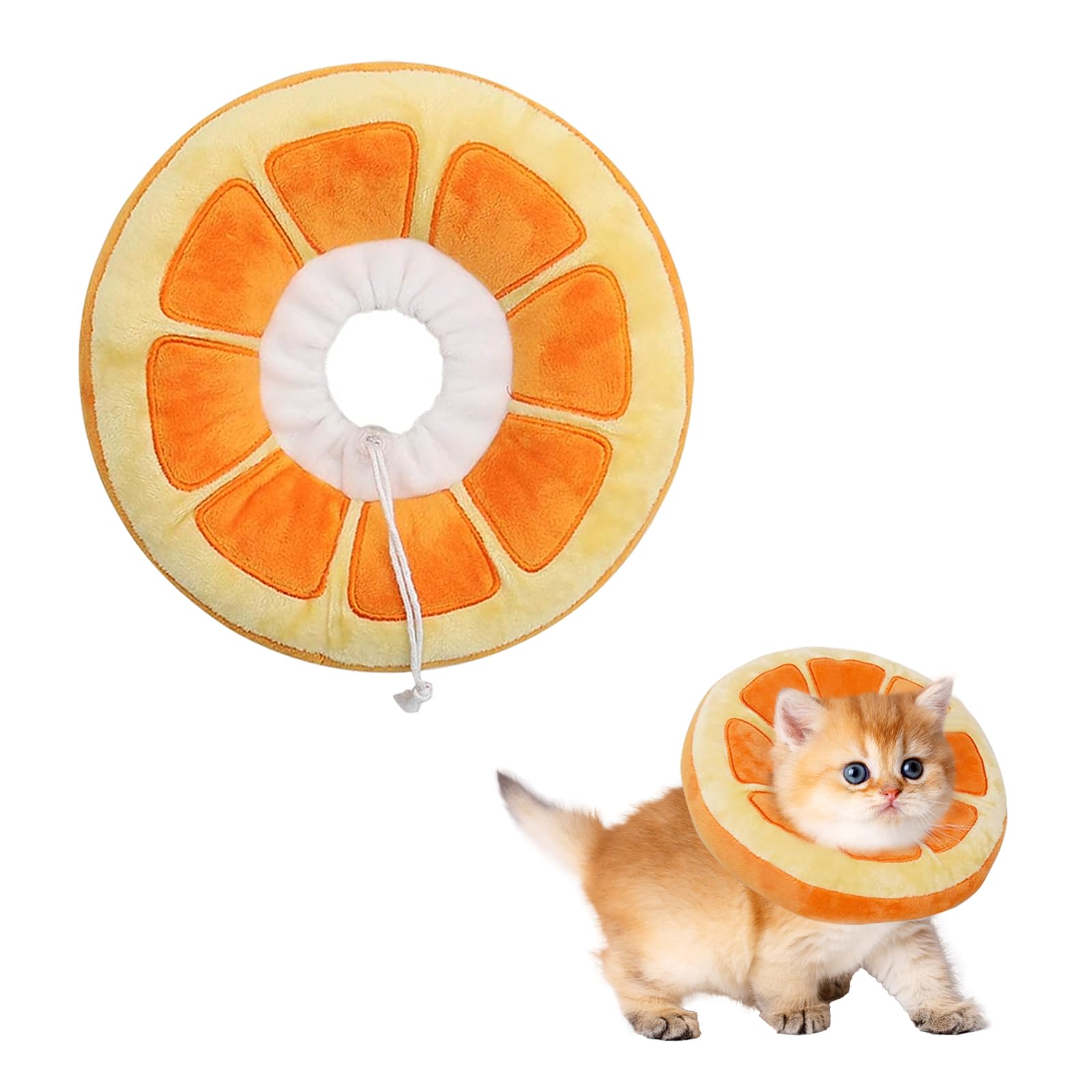 MEETOZ Adjustable Cat Cone Collar Soft