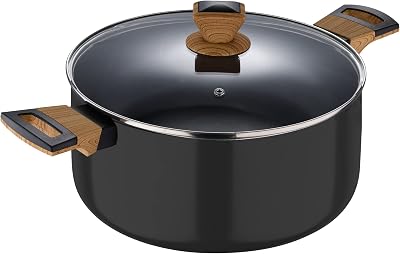 Bergner Earth — cacerola 28 cm con tapa