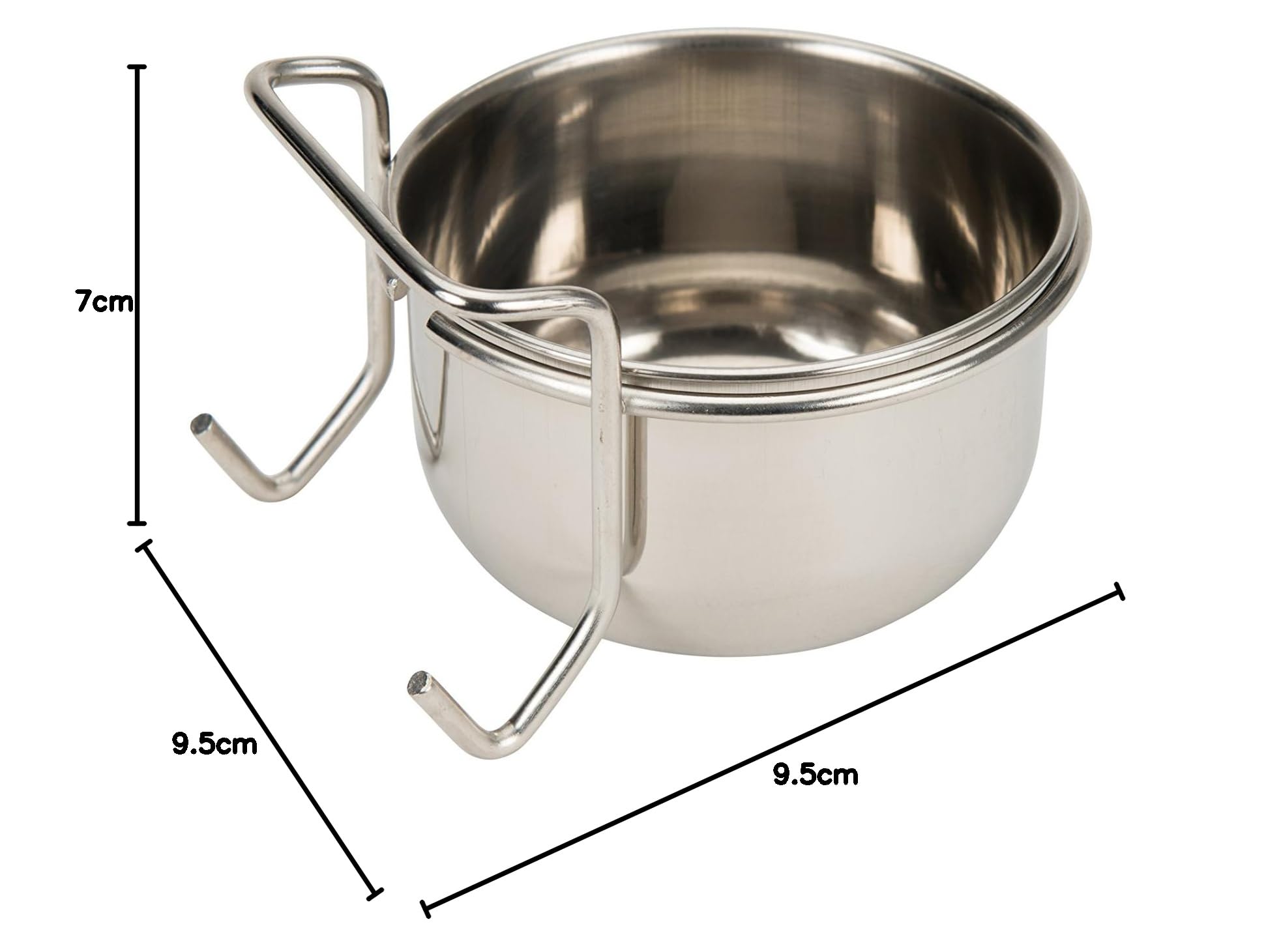 TYROL ECUELLE INOX A SUSPENDRE 9,5CM - 300ML