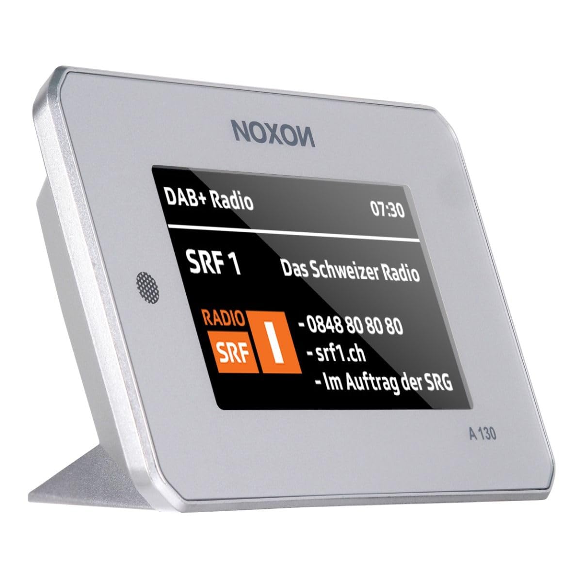 Noxon A 130 Silber - Audio Adapter, DAB+/UKW & Internet-Radio