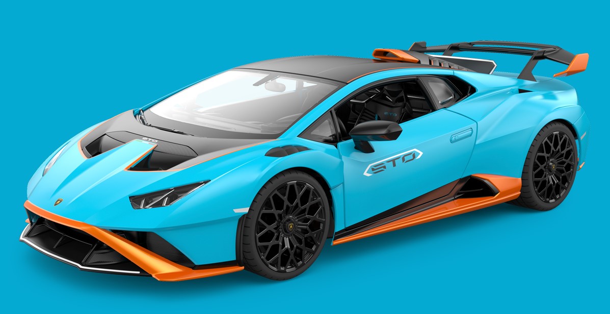 自動車 Lamborghini RUNNER 1:18 huracan STO Runner Lamborghini Huracan STO Novitec! • DiecastSociety.com