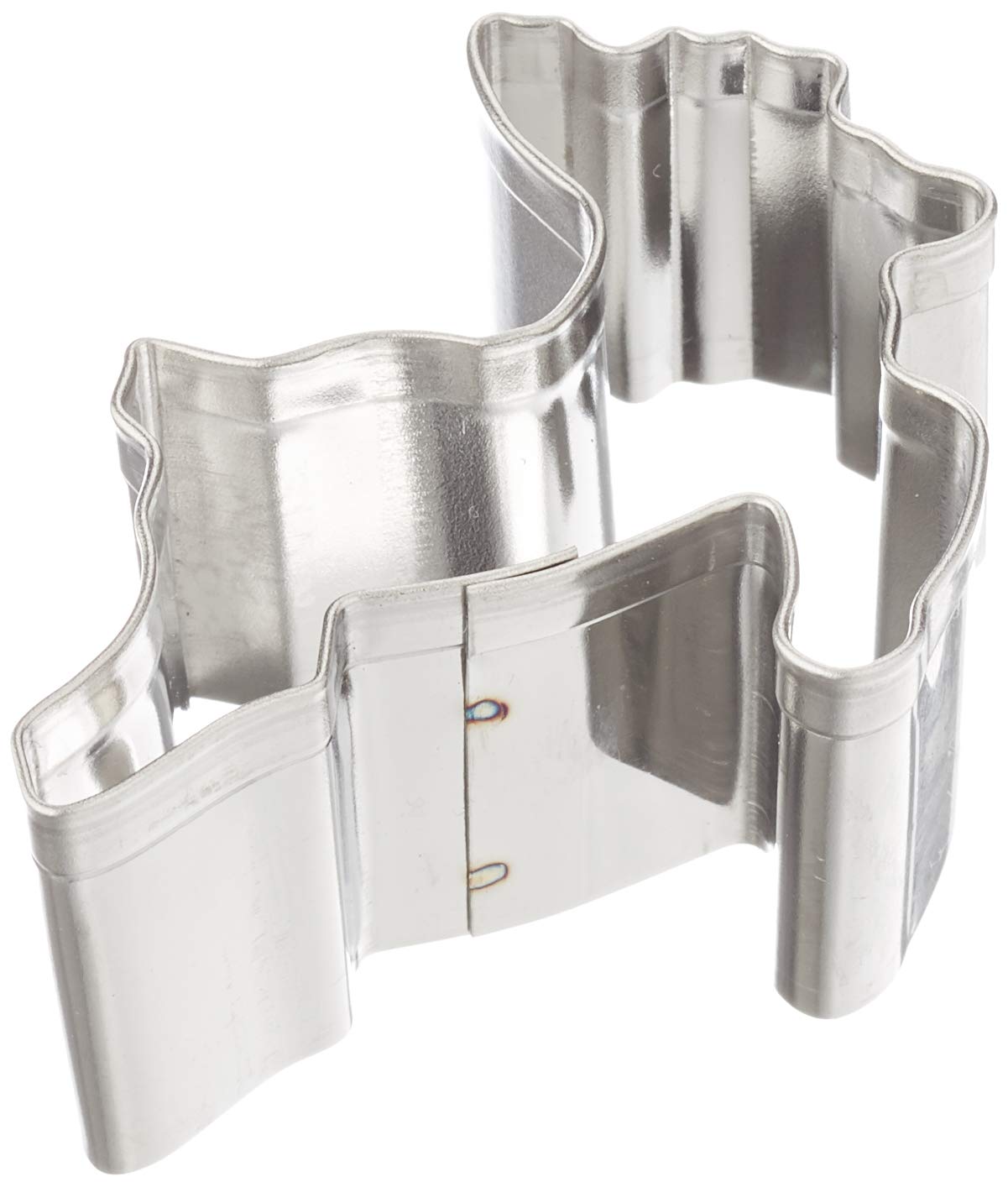 Staedter Reindeer Cookie Cutter, 5 cm, Stainless Steel, Silver
