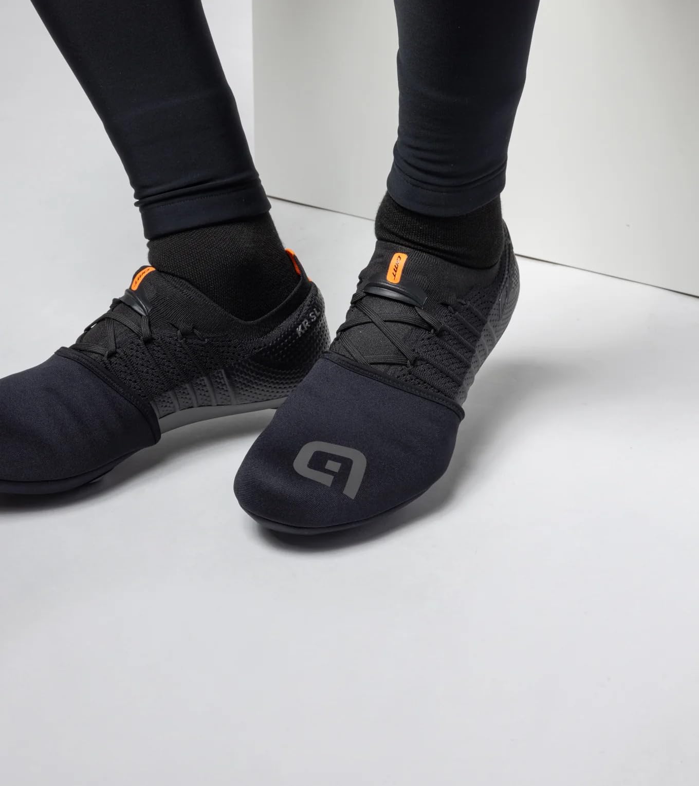 Alé Shield Toe Cover Pokrywa Botki, Unisex Dorosły, Czarny, 42-44