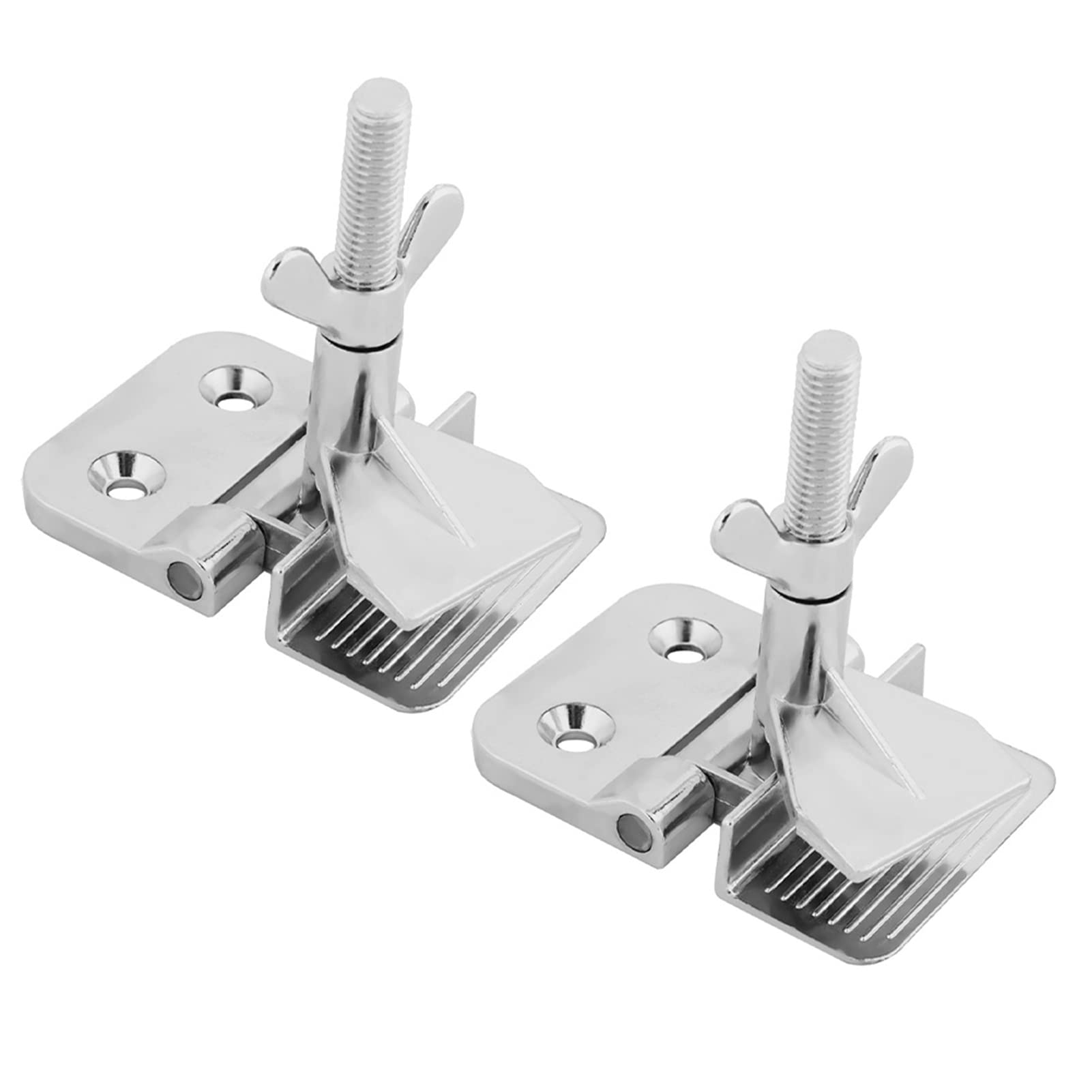 Respicefinem Silk Screen Printing Stainless Steel Frame Hinge Clamp Diy Hobby Tool Screen Printing Supplies Screen Printing Hinges Kit