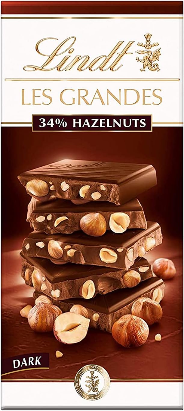 Les Grandes 34% Hazelnut Dark 150g