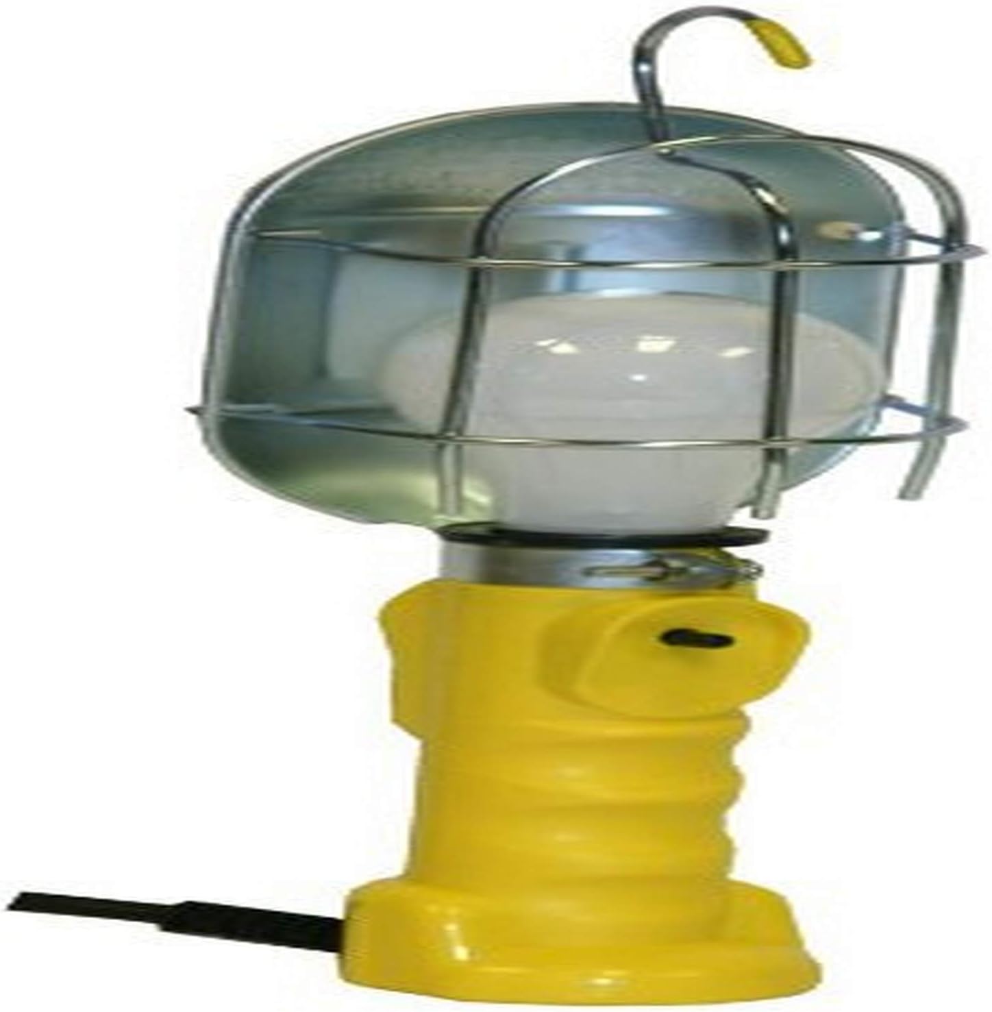 BAYCO FL-407PDQ Professional Series Metal Shield Incandescent Utility Light with 18 Gauge Cord and Tool Tap