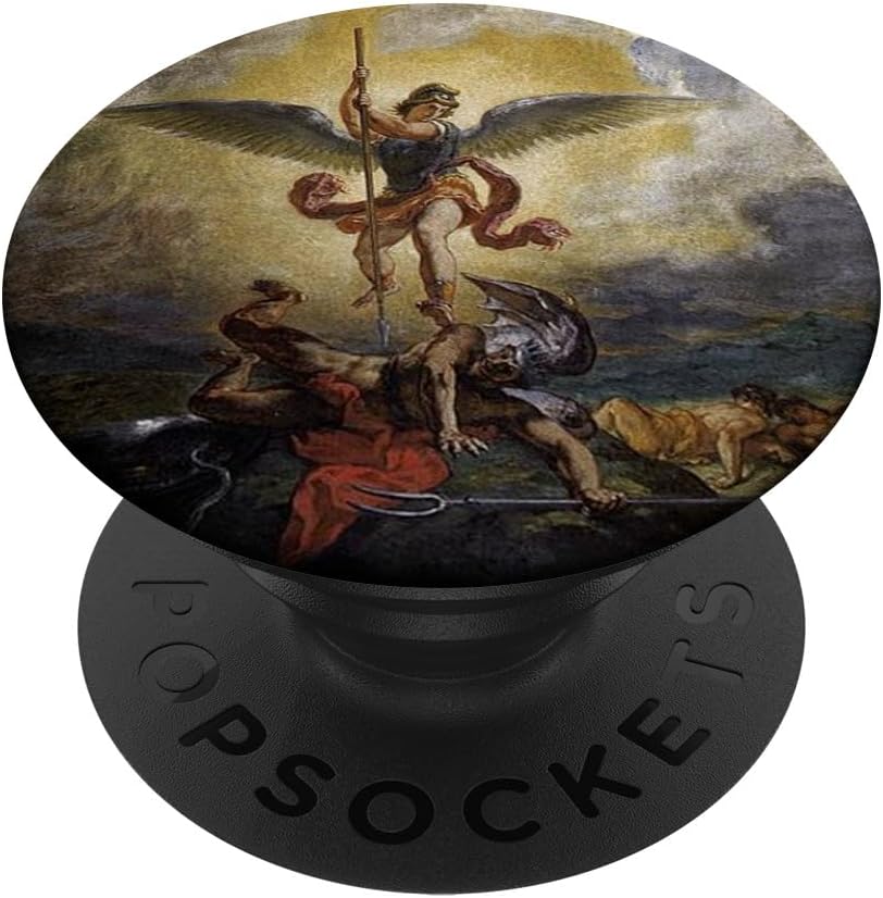 St. Michael Patron saint of warriors, the sick, police PopSockets Adhesive PopGrip