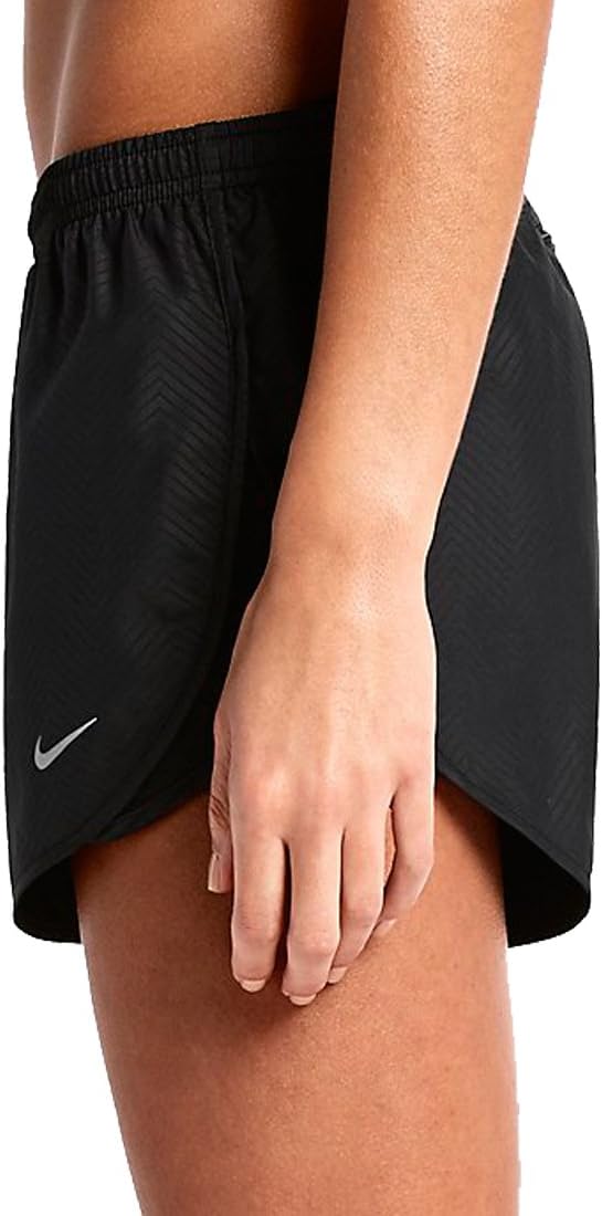 Nike Modern Embossed Tempo Womens Running Shorts Size S
