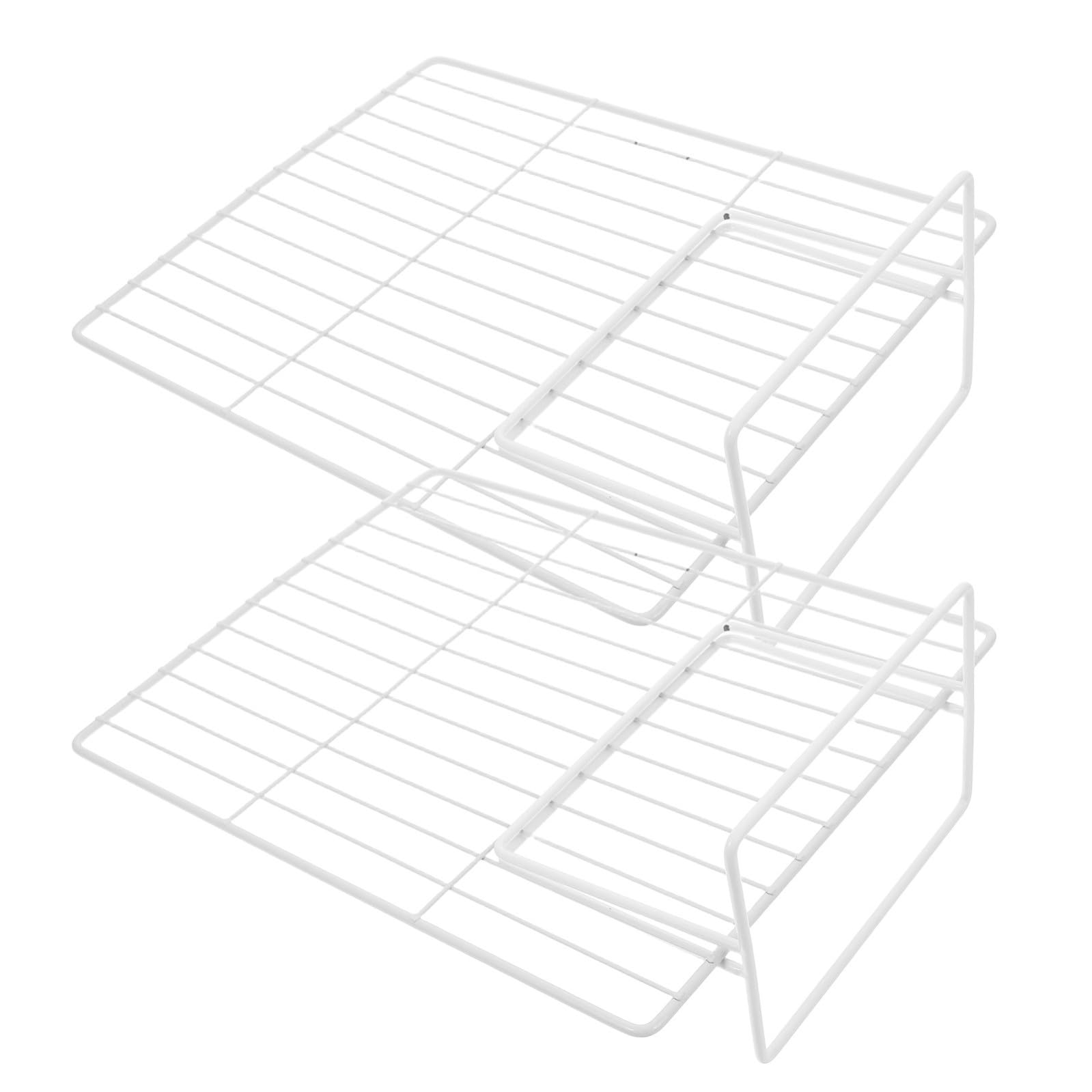 minkissy Divisori Spazio Freezer Design Ferro 2 per a di e in Organizzazione Risparmio Frigorifero Contenitori e Ambienti Stoccaggio
