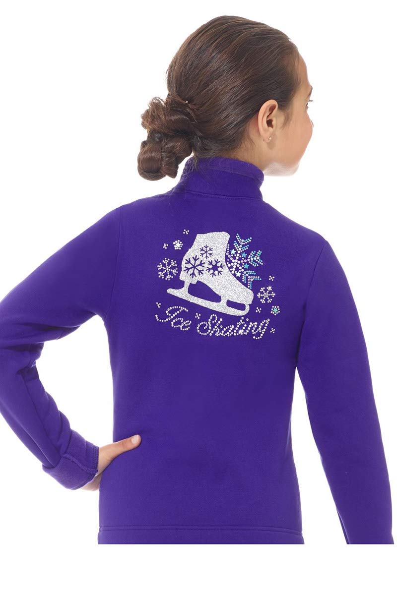 Mondor 24485 Polartec Rhinestones Jacket (Purple, Small)