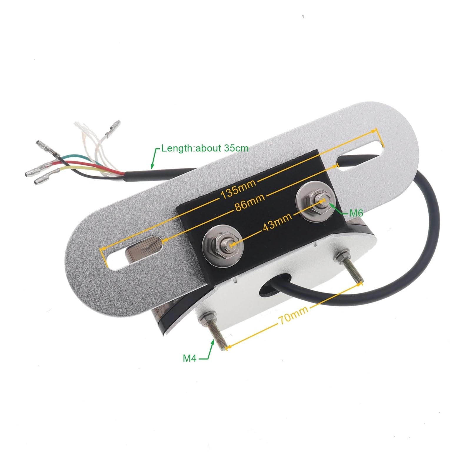 lampada stop moto Luce Di Direzione Posteriore A LED Da 12 V, Luce Di Stop E Freno Integrati, Luce Di Marcia Per DAX Per Motociclette Per Per Monkey ATV